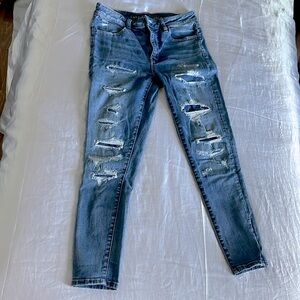 AMERICAN EAGLE high rise jeans super stretch